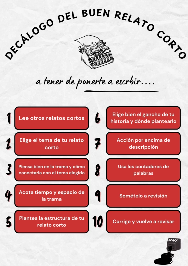 10 consejos para crear un buen relato corto