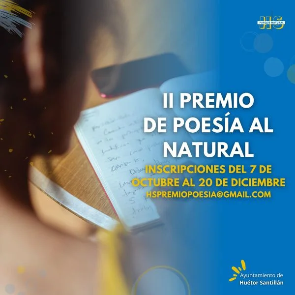 Huétor de Santillán organiza el Premio Nacional de Poesía al Natural